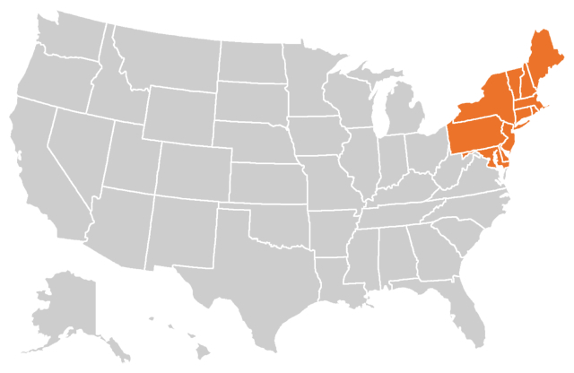 Northeast Map